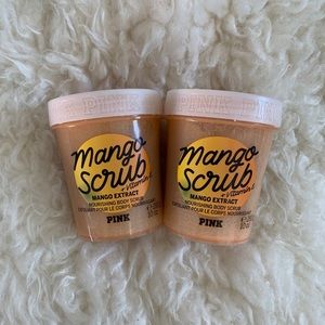 New Victoria’s Secret PINK Mango Nourishing Body Scrubs